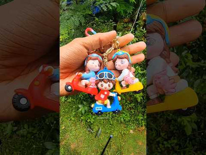 Scooter Guy Keychain